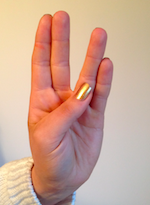 Detox finger mudra